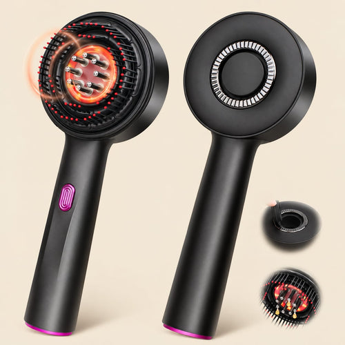 Laser Therapy Hair Growth Comb – Electric Scalp Massager & Hair Oil Applicator Waterproof
